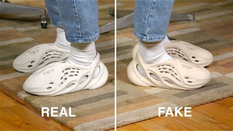 fake foams shoes|foam runner real or fake.